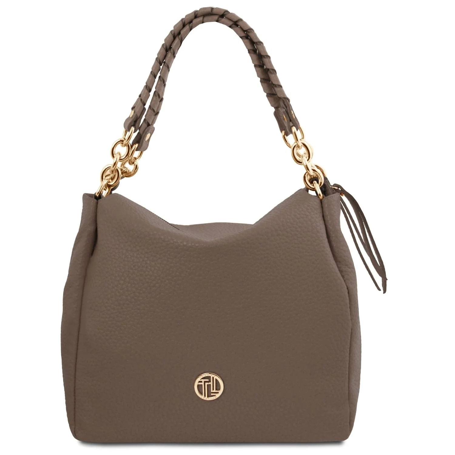 Amy - Soft Italian leather shopping bag | TL142385 - Image 9