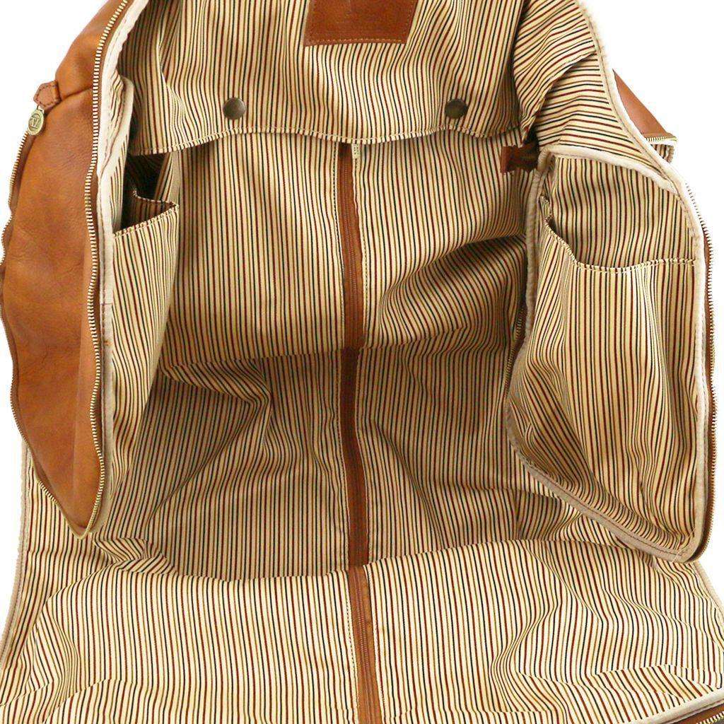 Antigua - Leather travel duffle/garment bag | TL142341 suiter bag - Image 12