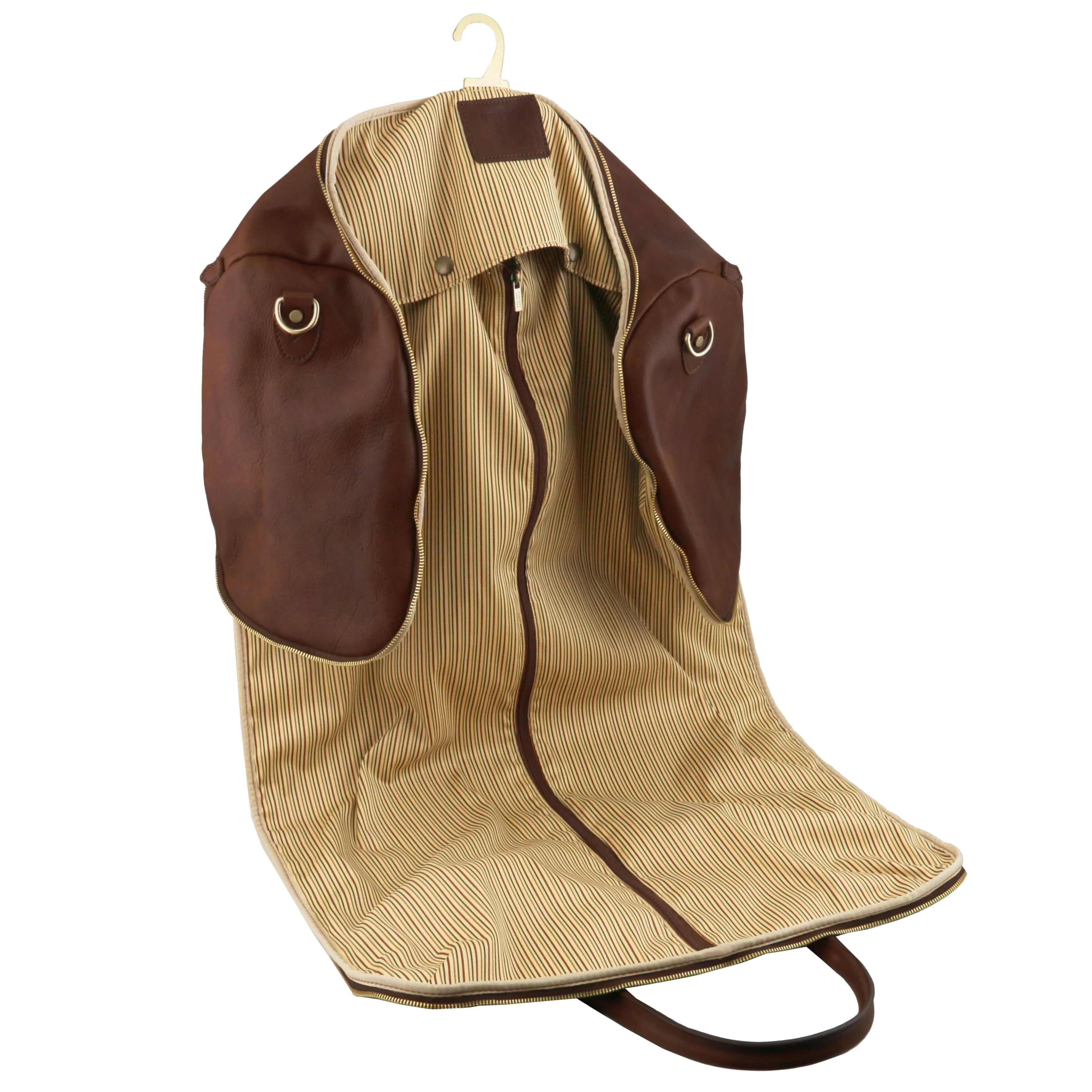Antigua - Leather travel duffle/garment bag | TL142341 suiter bag - Image 14