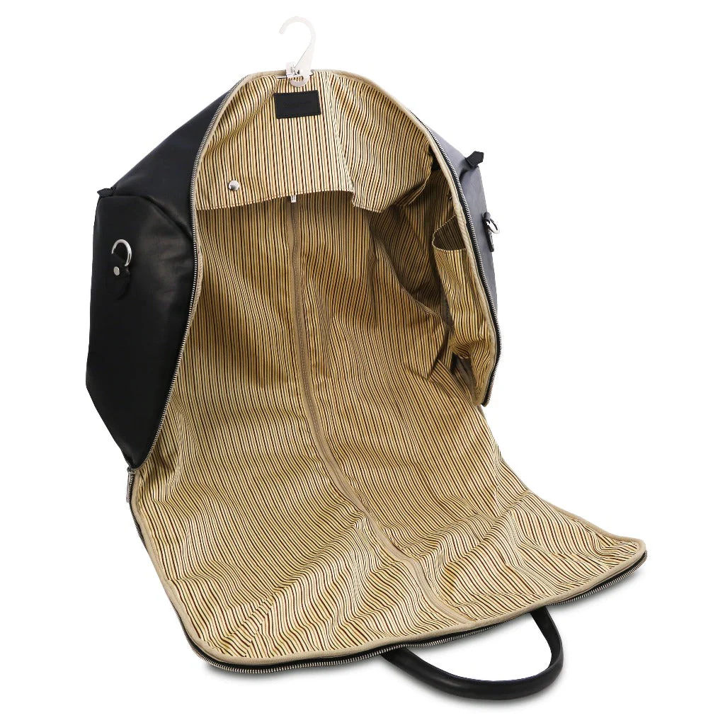 Antigua - Leather travel duffle/garment bag | TL142341 suiter bag - Image 16
