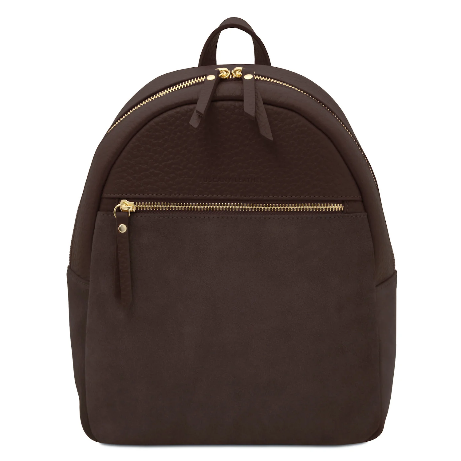 Arco - Suede and pebbled leather backpack | TL142509 - Image 14