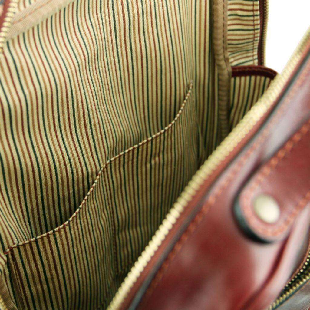 Bangkok - Matte leather laptop backpack | TL141793 - Image 6