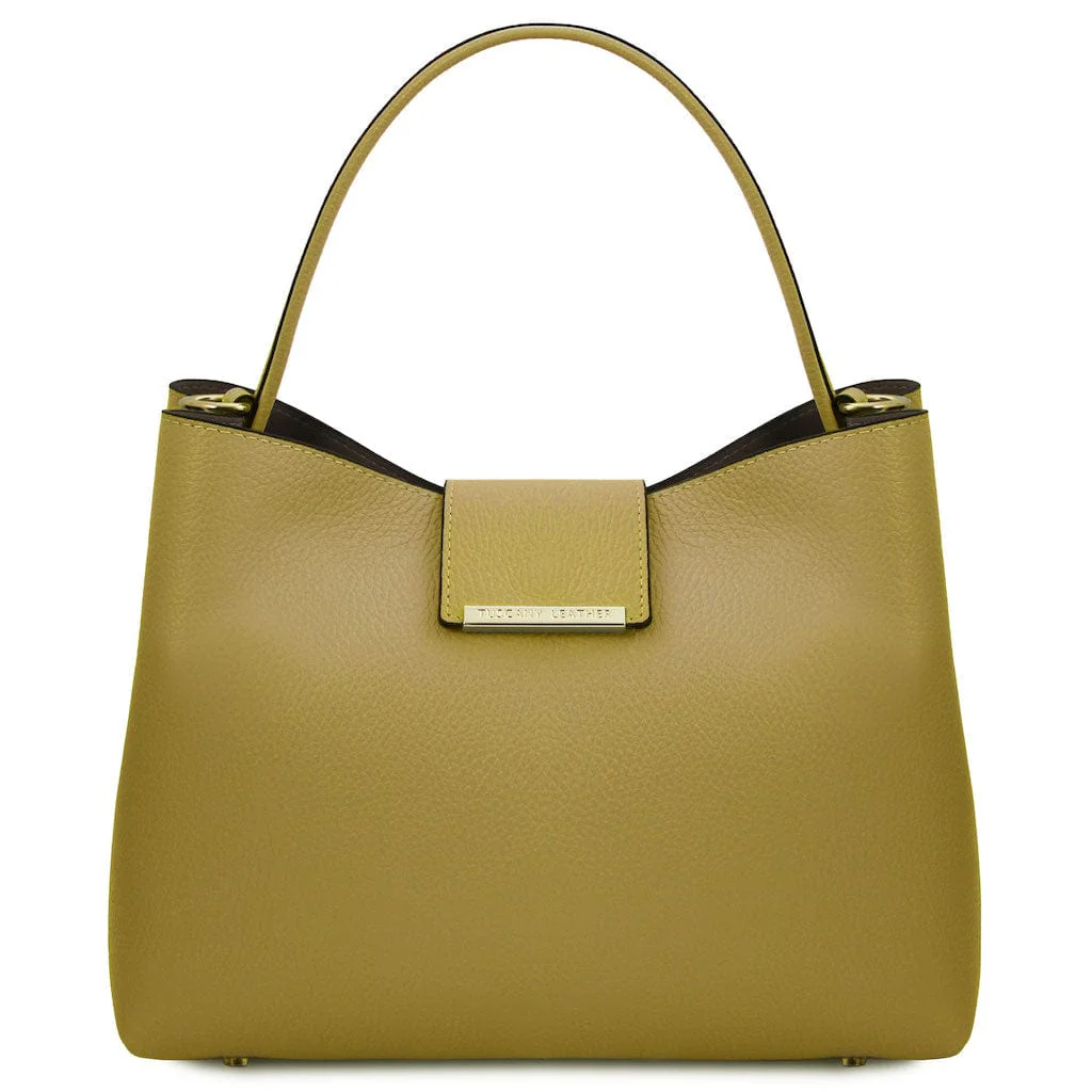 Clio - Pebbled leather bucket bag | TL142356 - Image 23