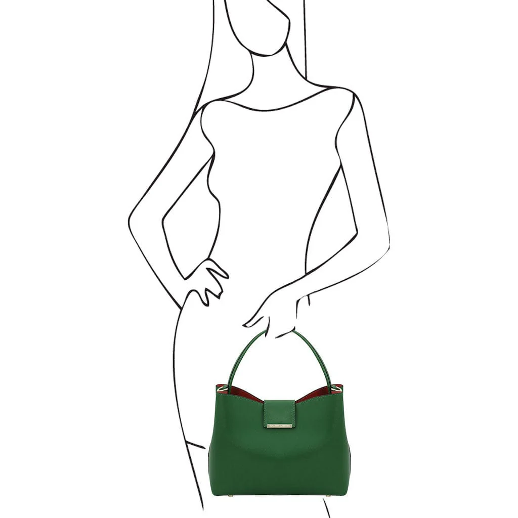Clio - Palmellato leather bucket bag | TL141690 - Image 29