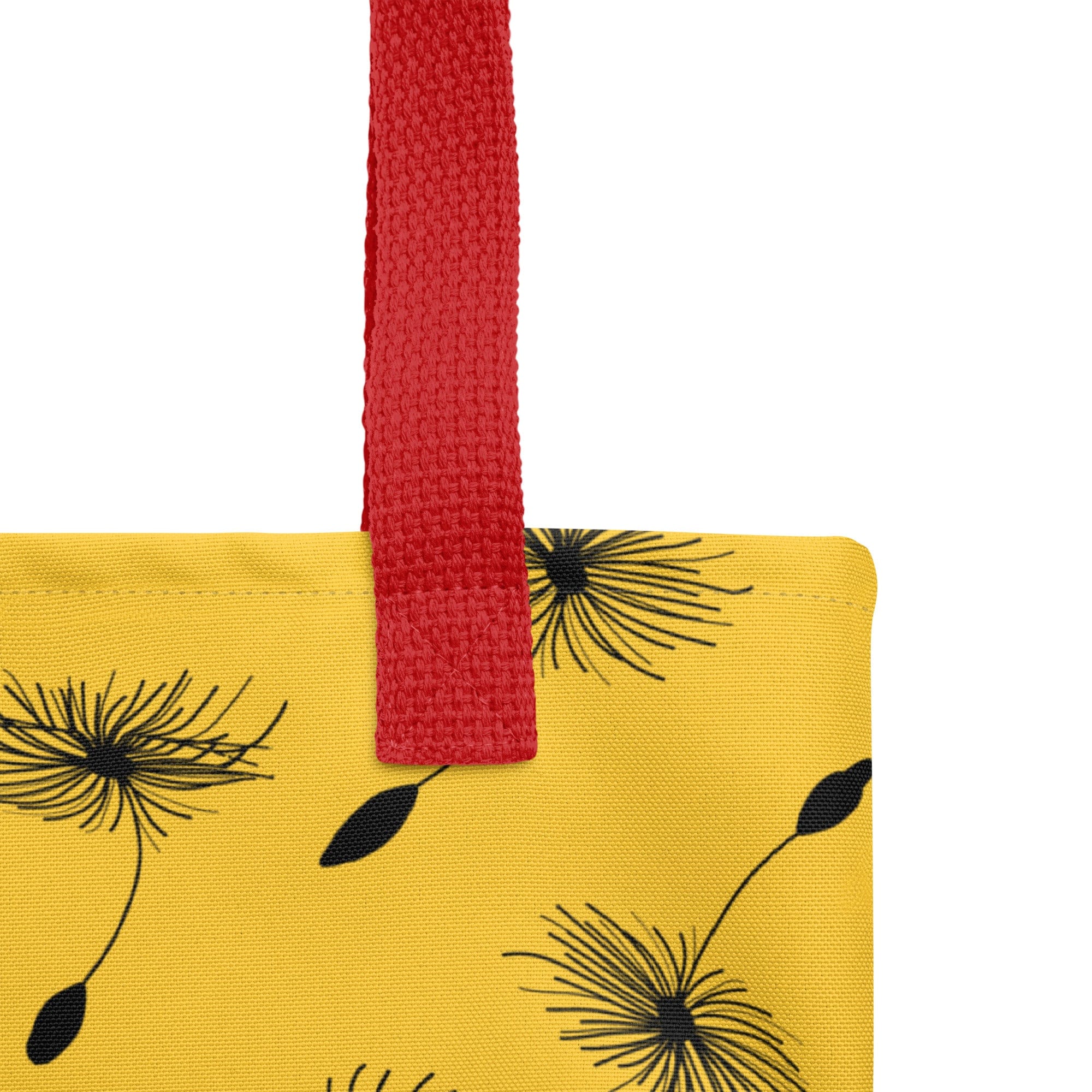 Yellow Dandelion Tote Bag - Image 13