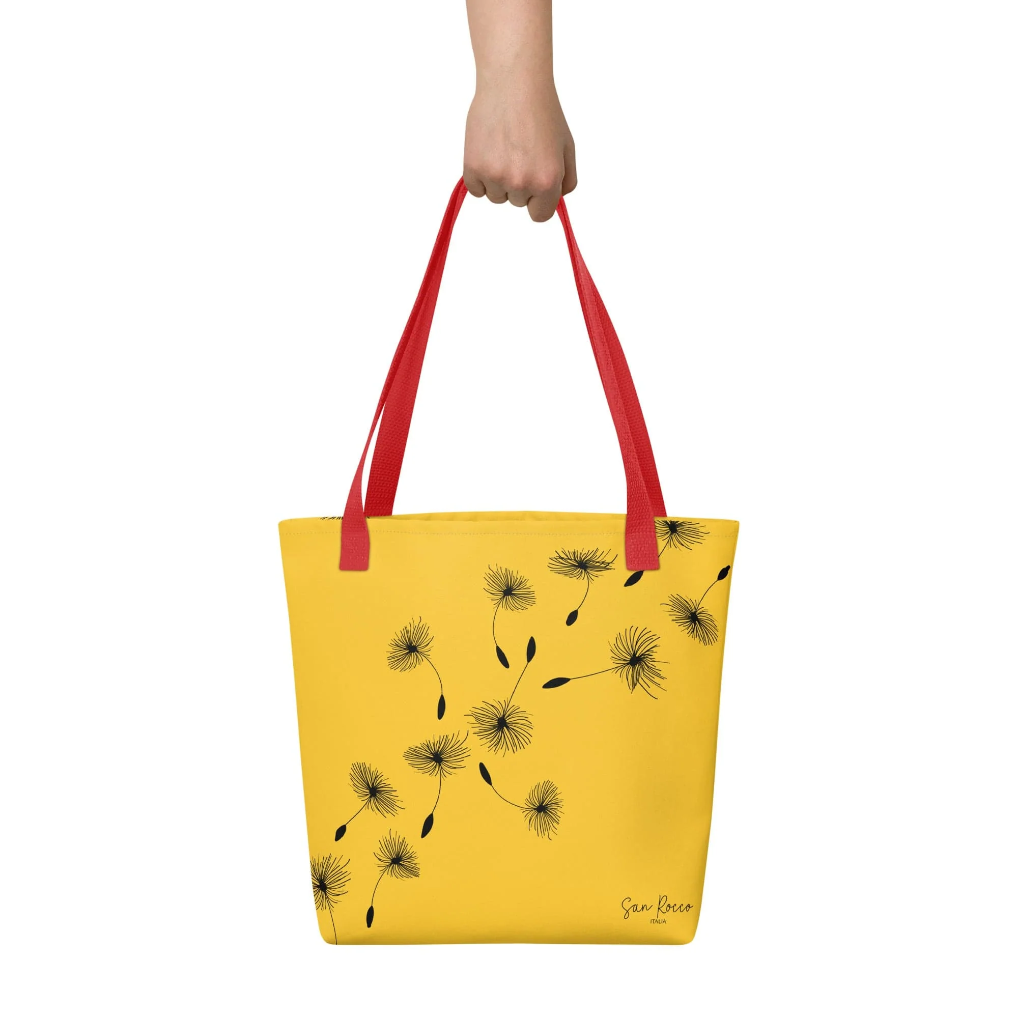 Yellow Dandelion Tote Bag - Image 17