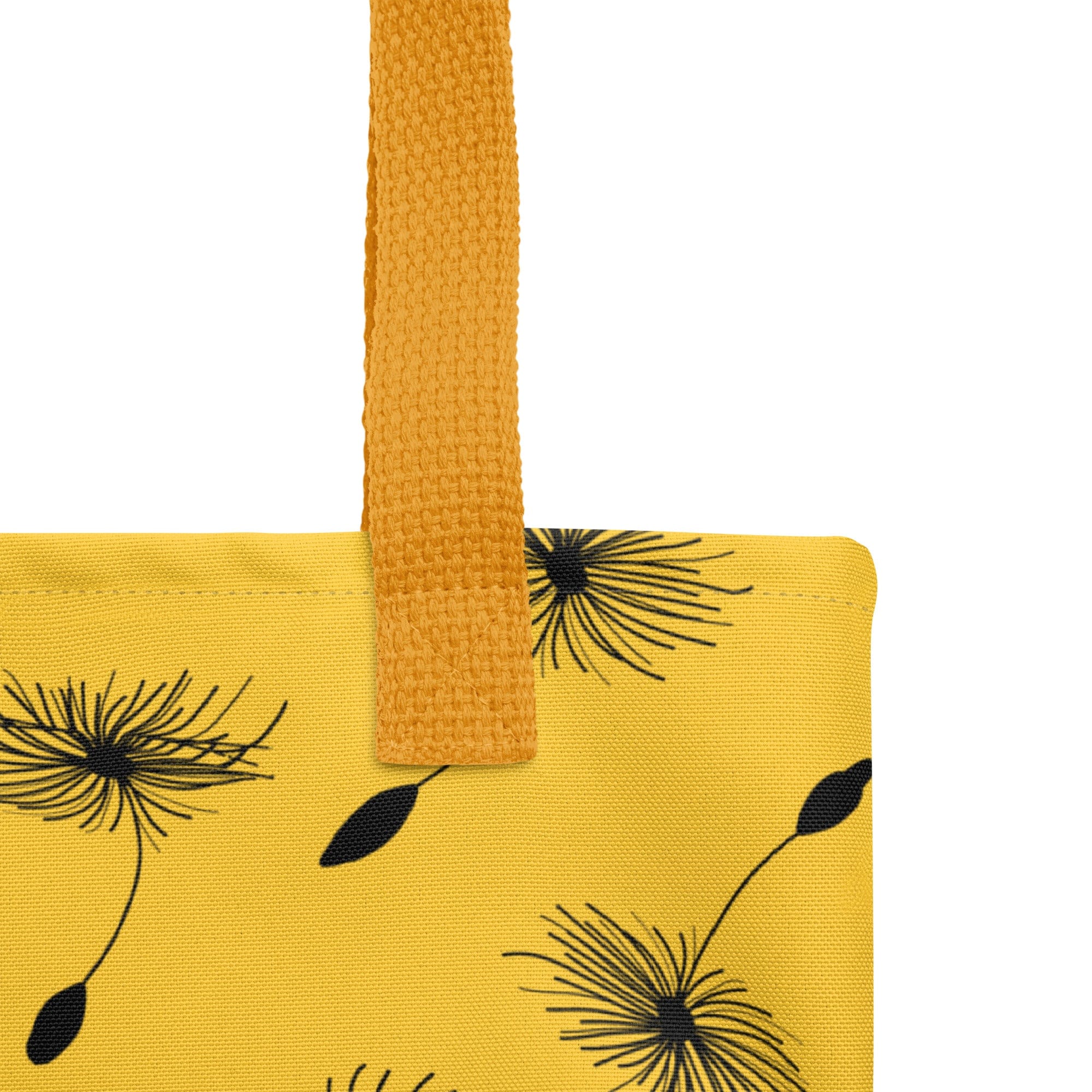 Yellow Dandelion Tote Bag - Image 21