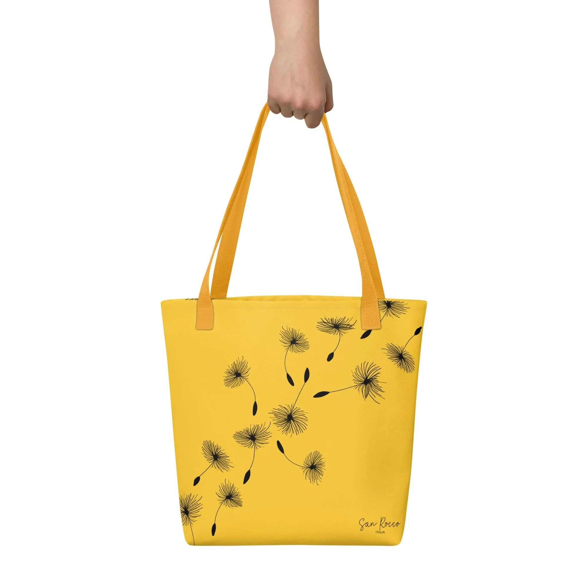 Yellow Dandelion Tote Bag - Image 24