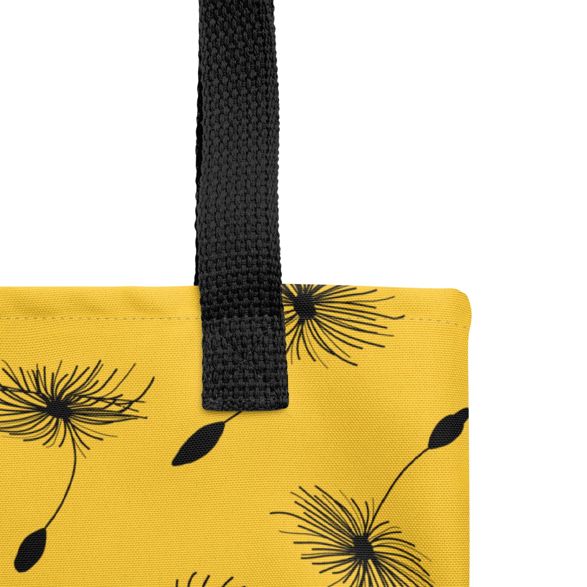Yellow Dandelion Tote Bag - Image 6