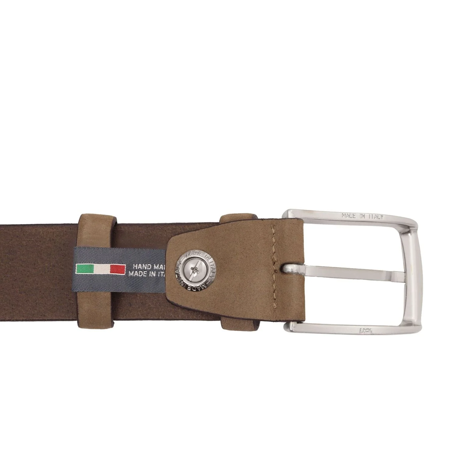 Elegant nubuck leather belt 35mm | TL142534 - Image 8