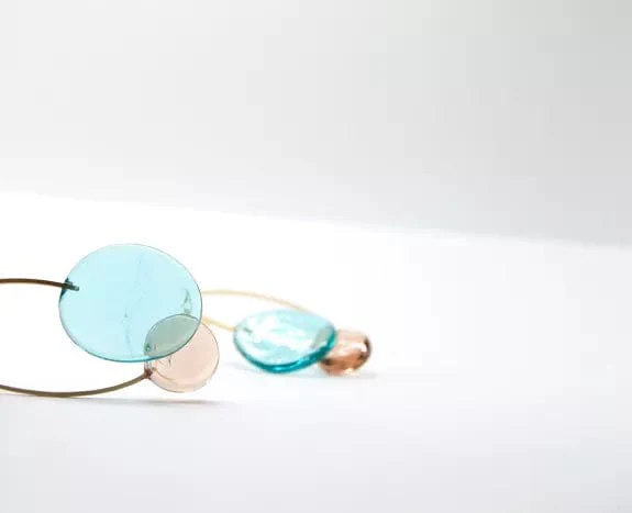 Elia earrings with Murano glass - Image 7