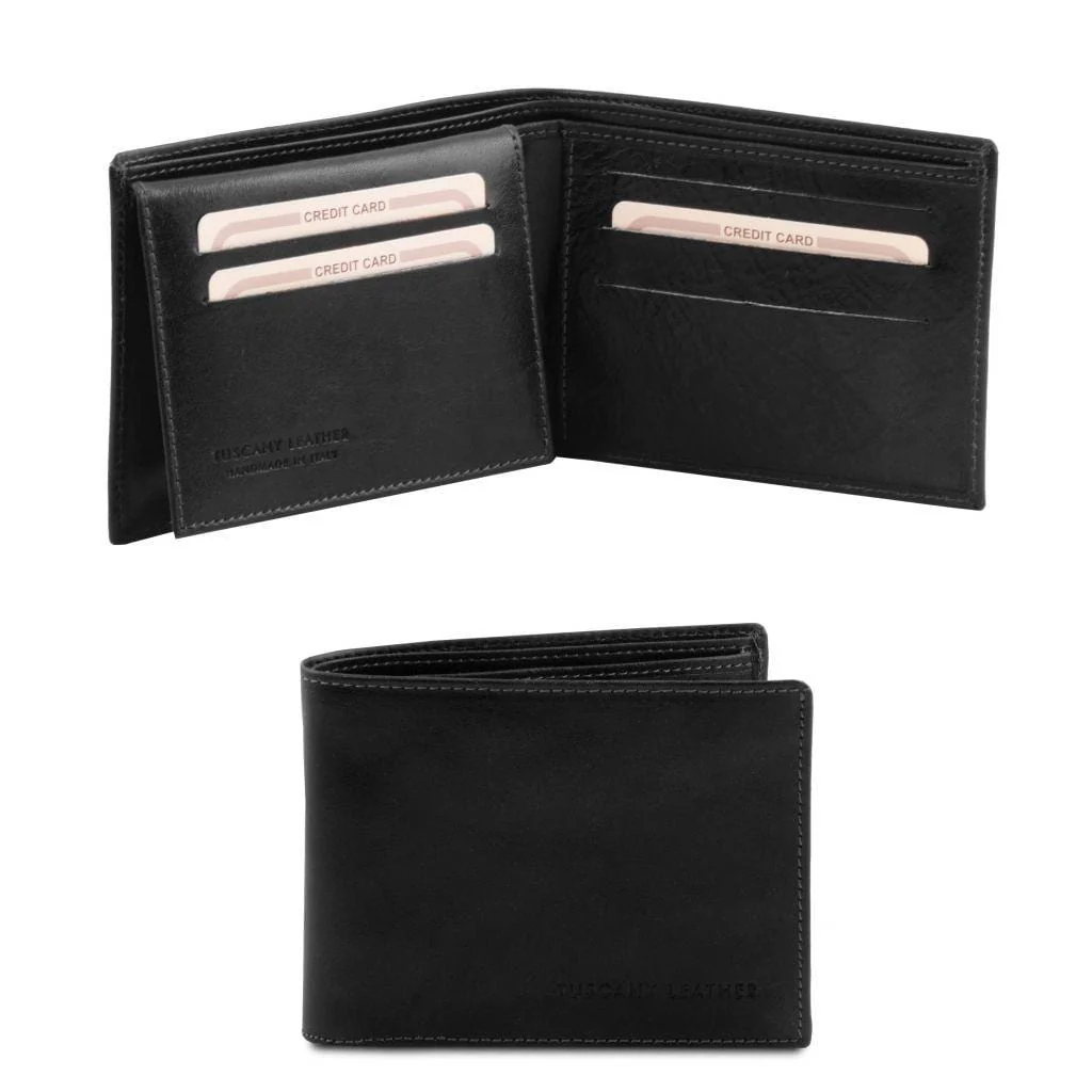 Exclusive leather tri fold wallet for men | TL141353 - Image 4