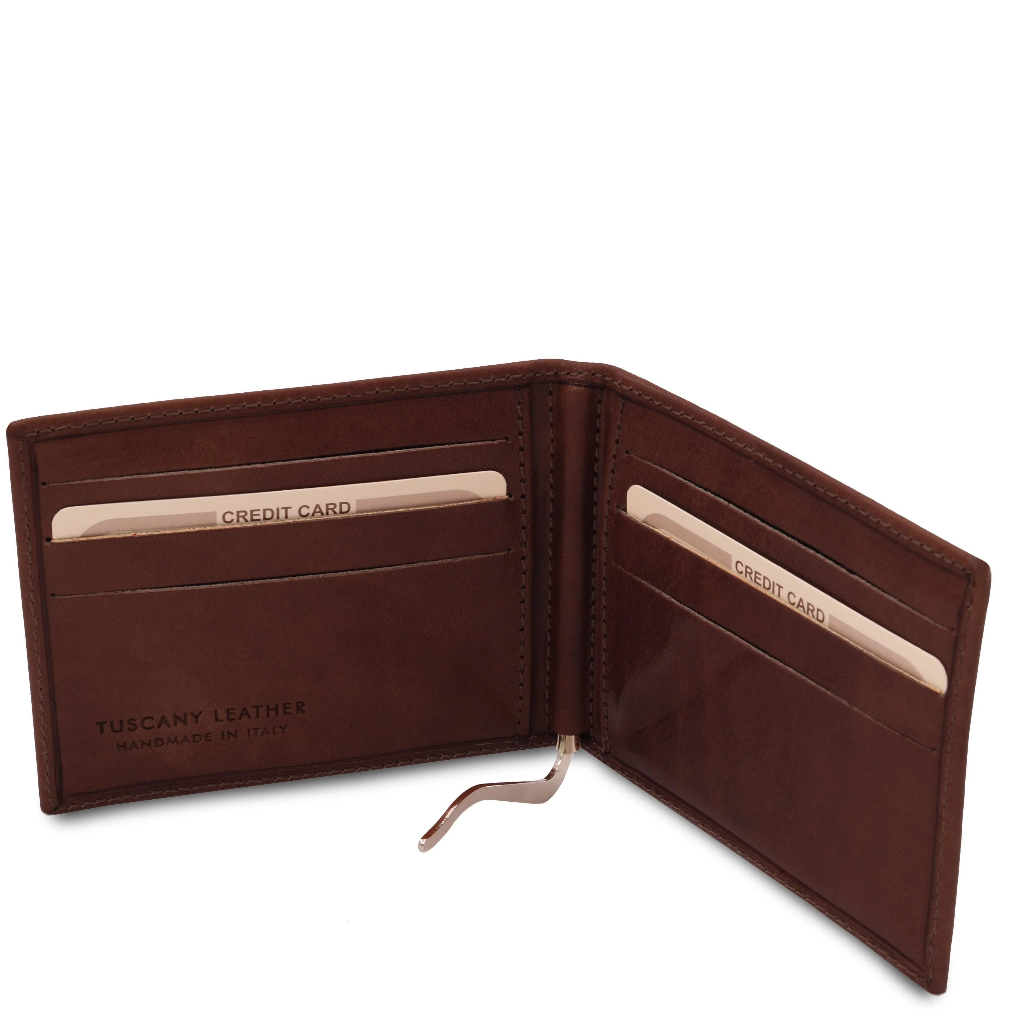 Exclusive leather card holder with money clip | TL142055 - Image 14