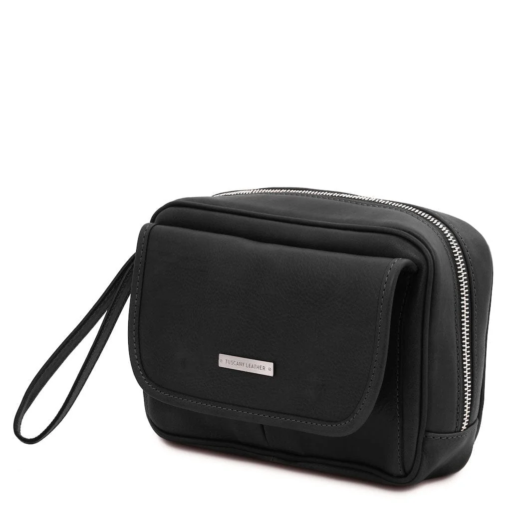 Ivan - Leather handy wrist bag for men | TL140849 - Image 16