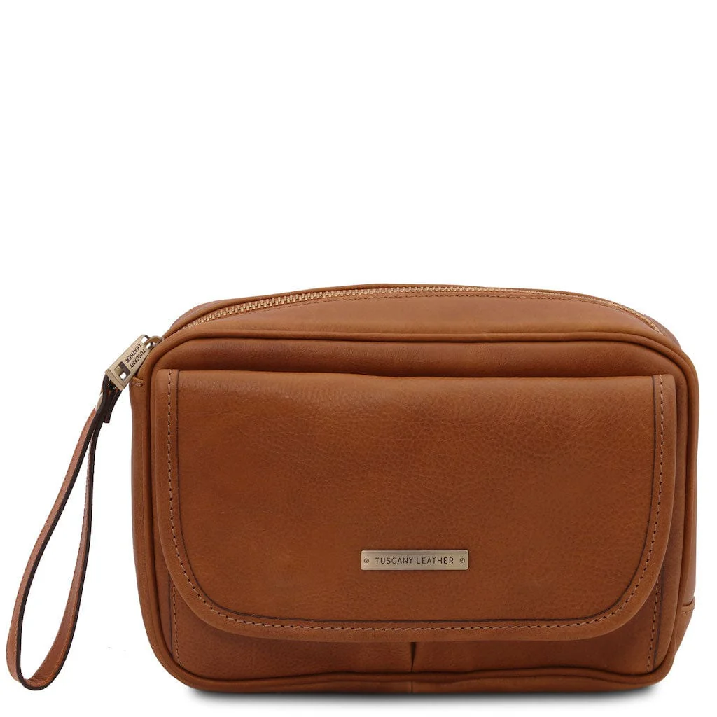Ivan - Leather handy wrist bag for men | TL140849 - Image 20