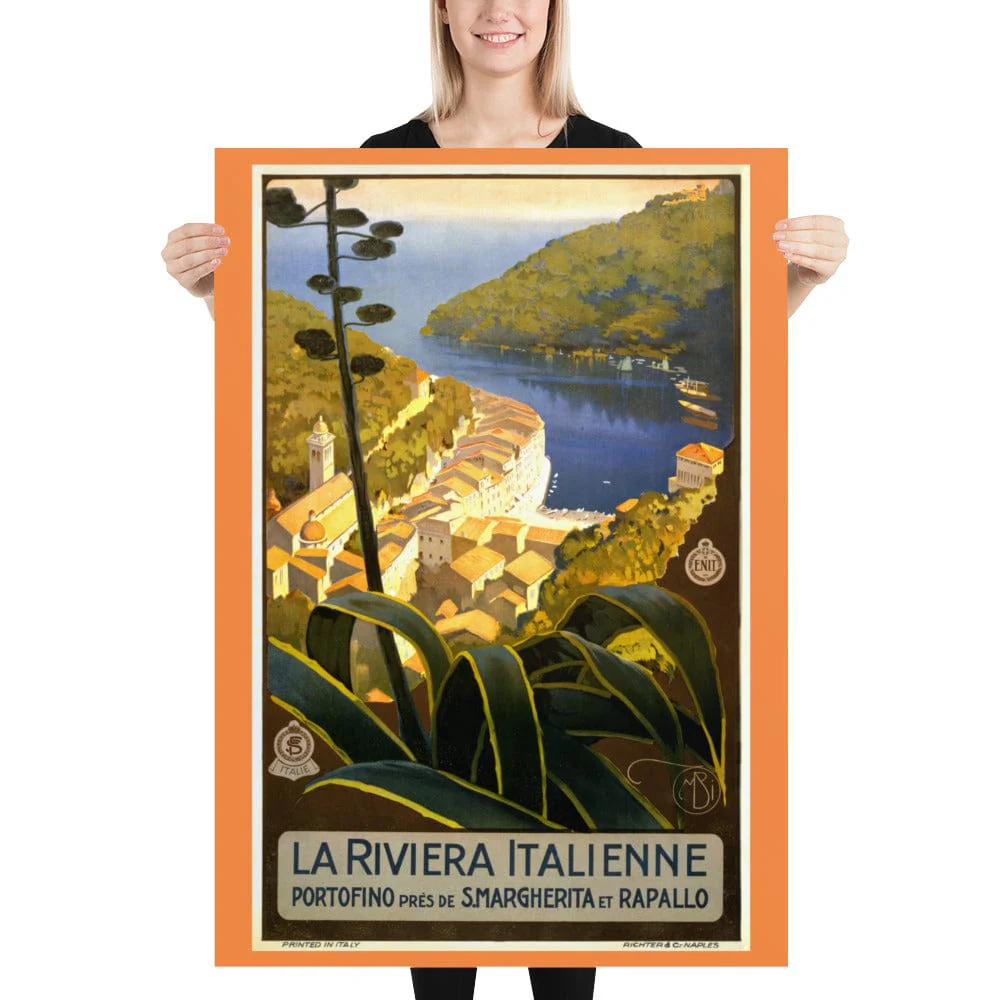 La Riviera Italienne - Portofino Poster - Image 3