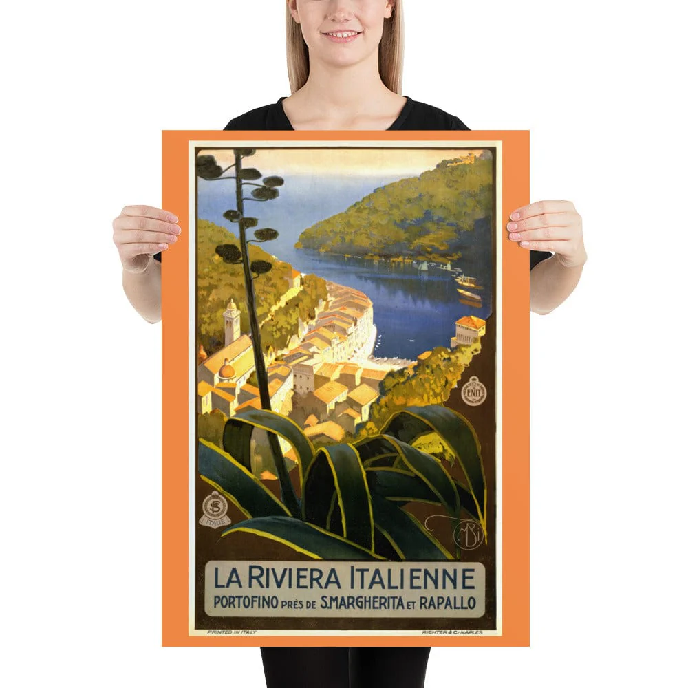 La Riviera Italienne - Portofino Poster - Image 6