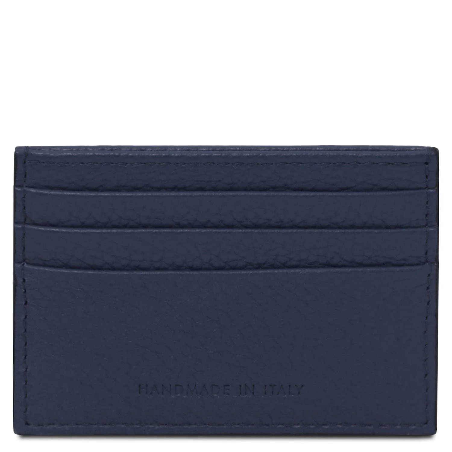 Leather card holder - 6 cards, pebbled leather | TL142472 - Image 29