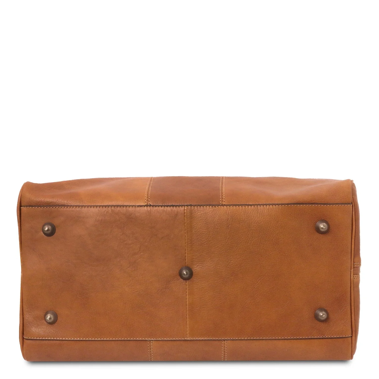 Lisbona - Travel leather duffel bag in matte leather - Small size | TL142441 - Image 4