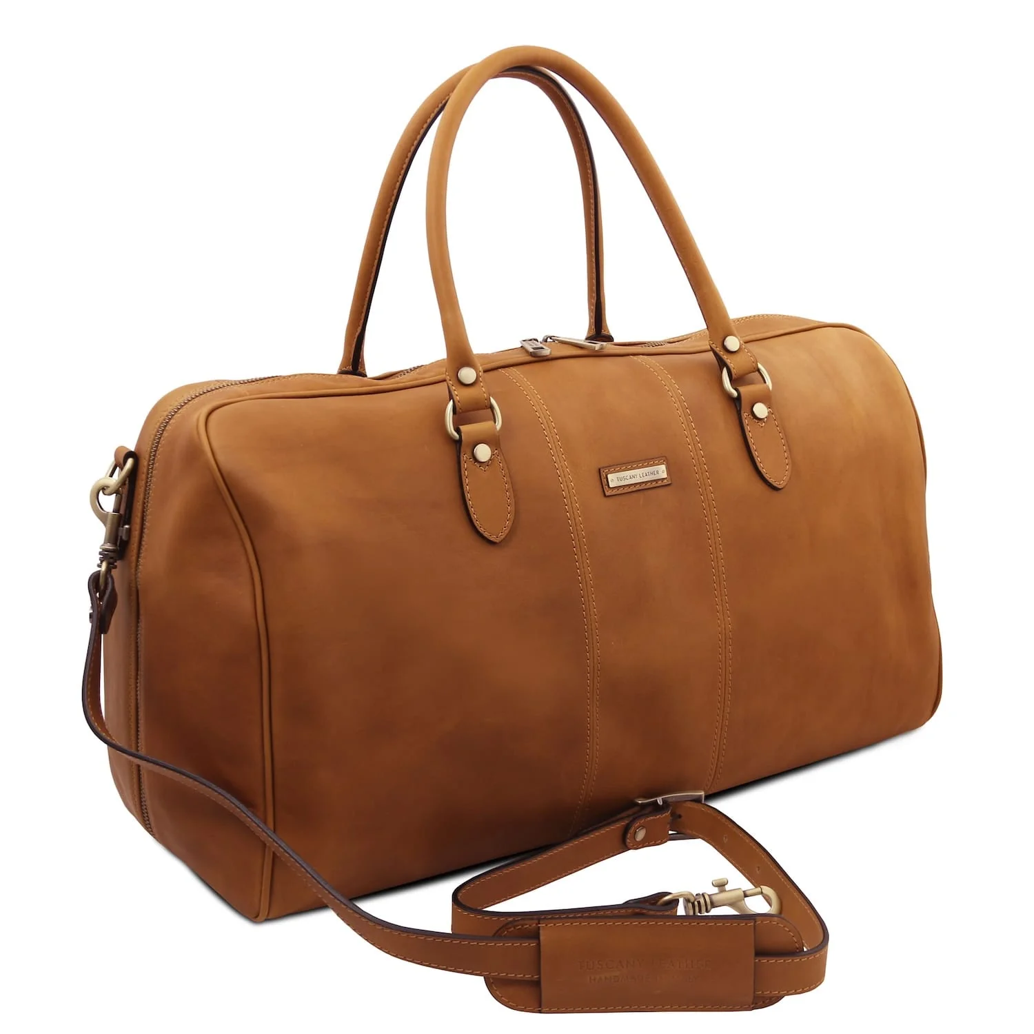 Lisbona - Travel Leather Duffle bag - Large Size | TL142557 - Image 9