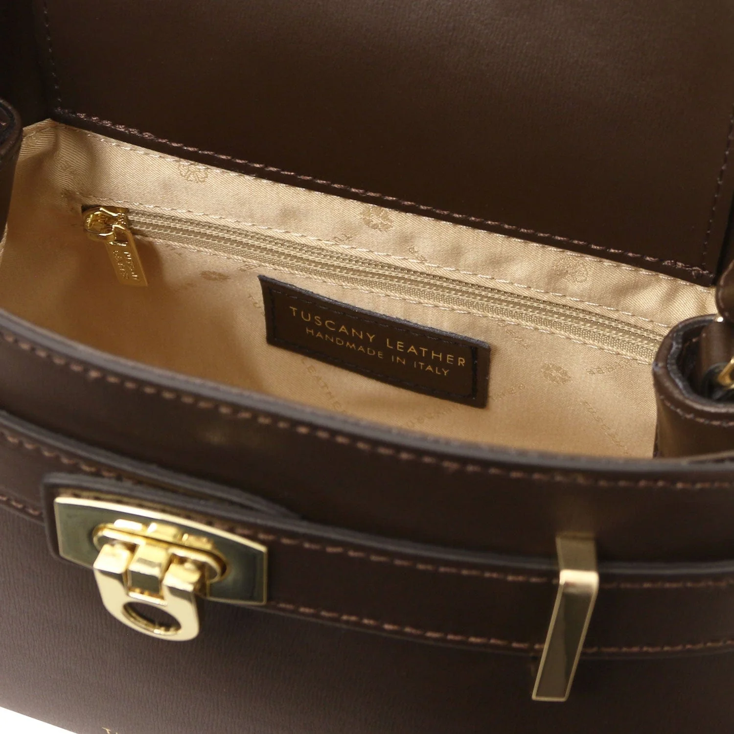 Maisy - Leather top handle bag in smooth leather | TL142459 - Image 26