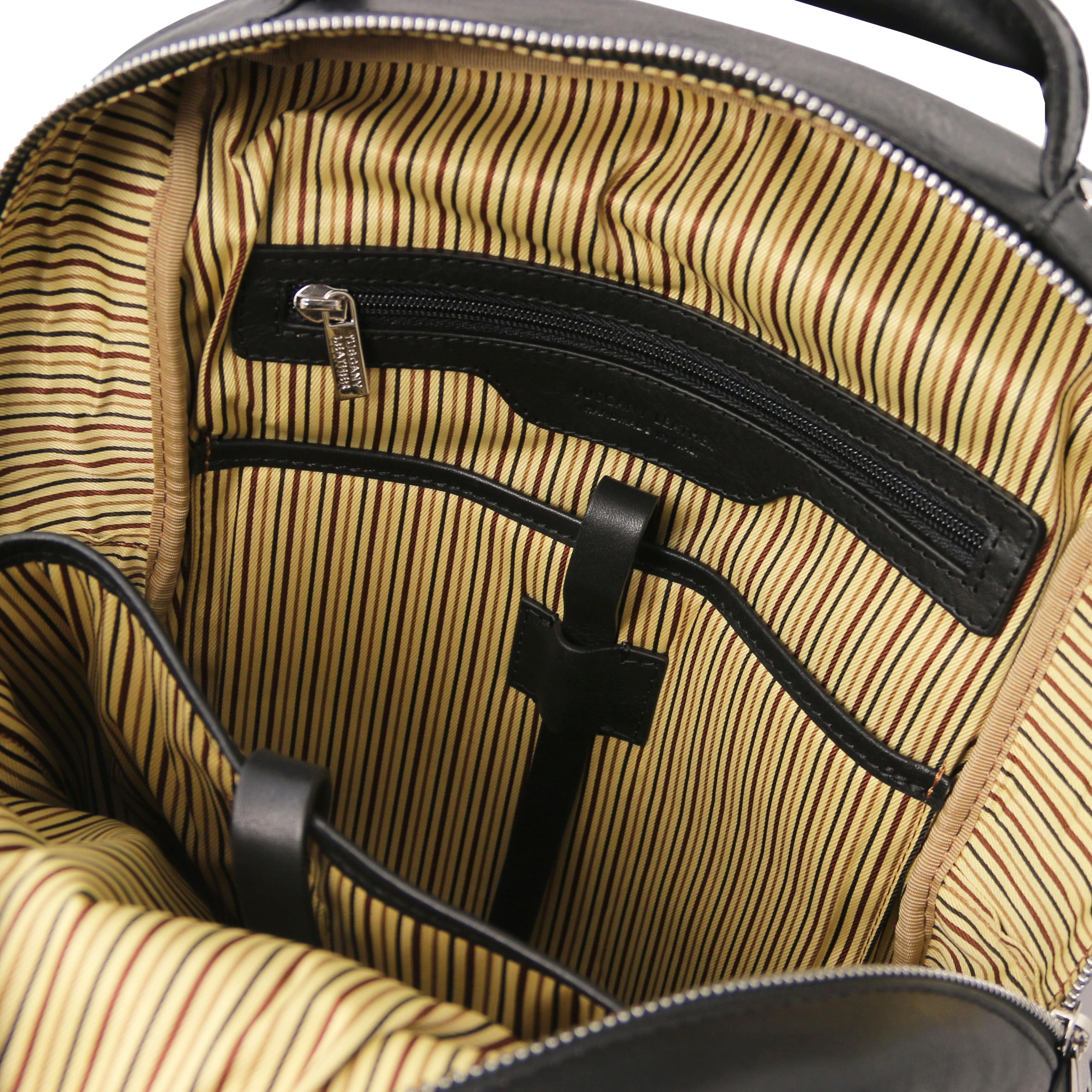 Melbourne - Italian leather laptop backpack | TL142205 - Image 16
