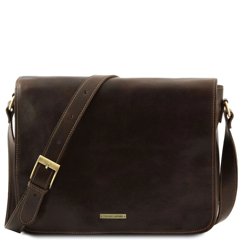 TL Messenger double - Crossbody leather bag | TL90475 - Image 9