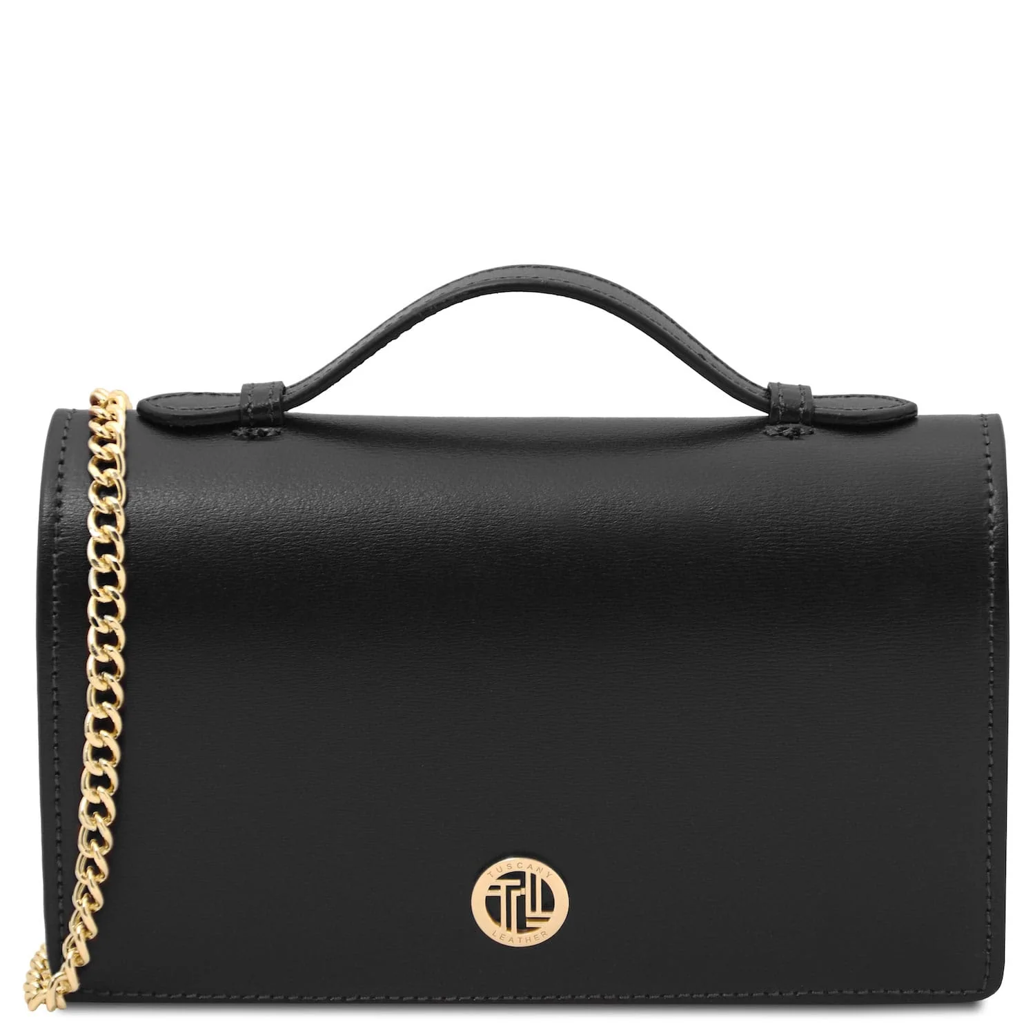 Opera - Leather clutch with chain strap | TL142505 - Image 12