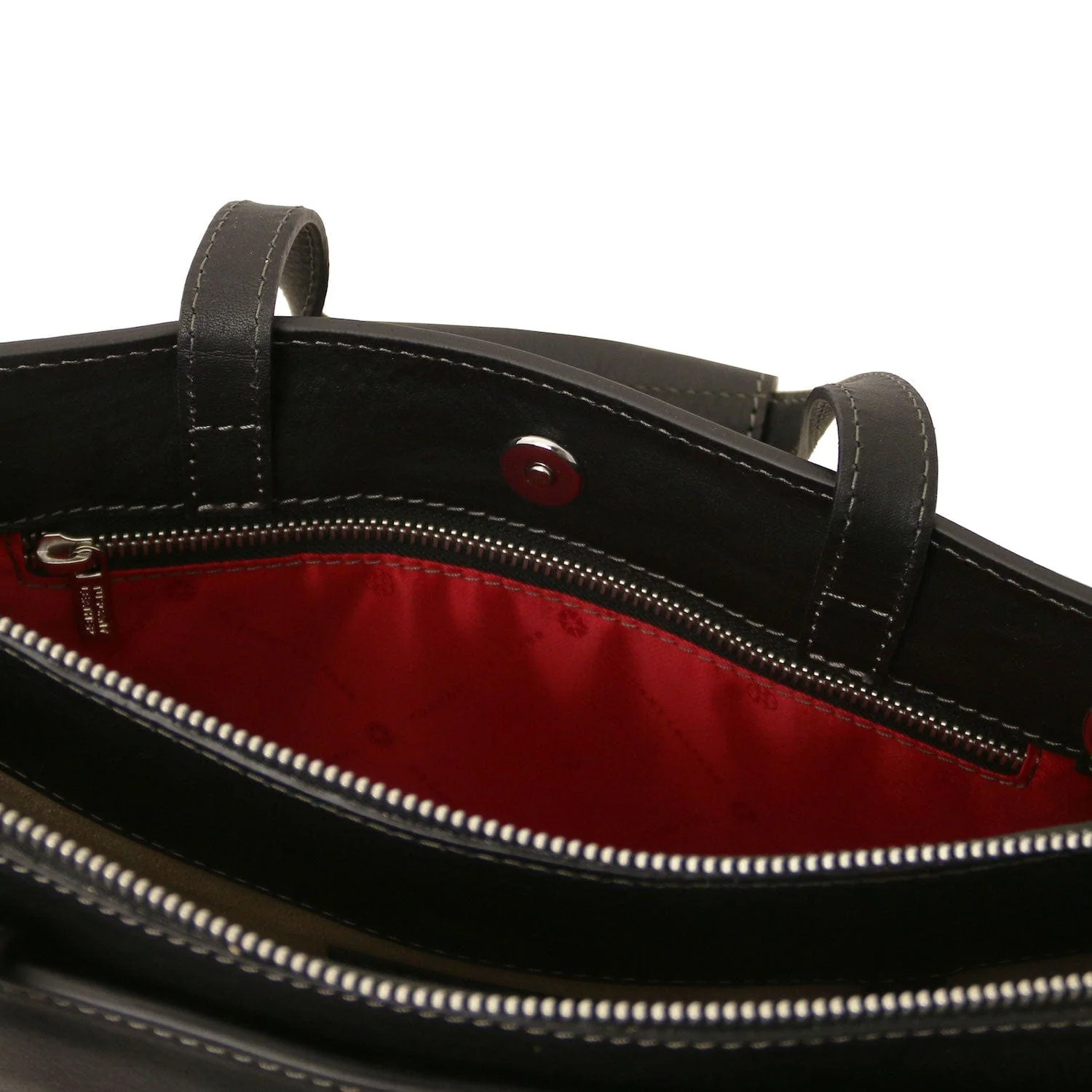 Palermo - Italian leather 3-compartment briefcase for women | TL142452 - Image 26