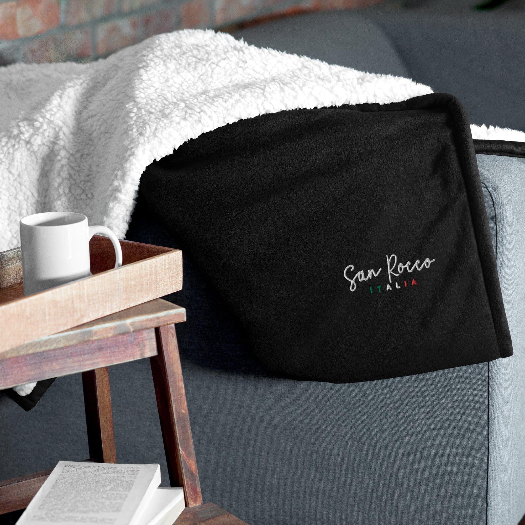 Premium San Rocco Italia sherpa blanket - Image 3