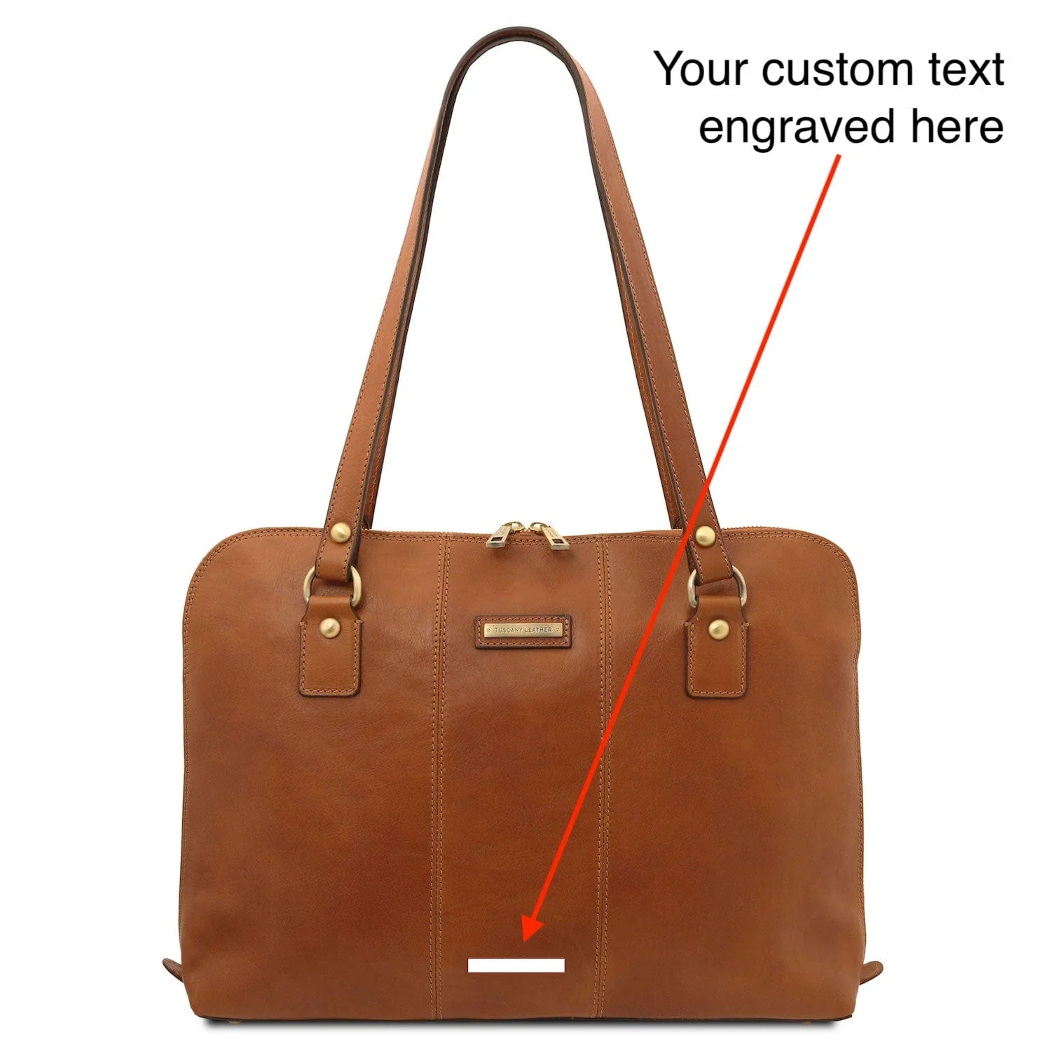 Ravenna - Exclusive Women's Leather Business Bag in Matte Leather | TL142426 - Image 2