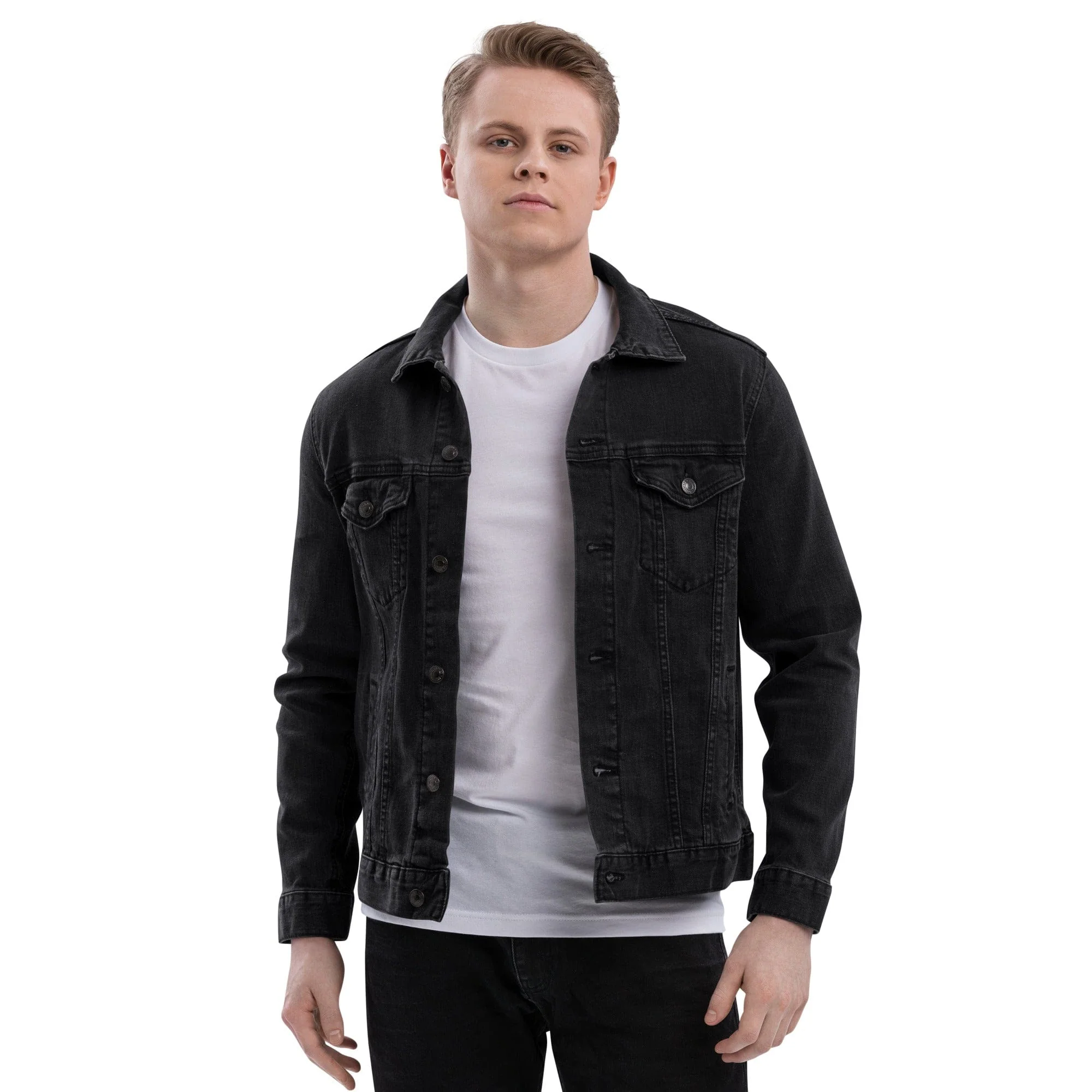 San Rocco Italia embroidered denim jacket - unisex - Image 40