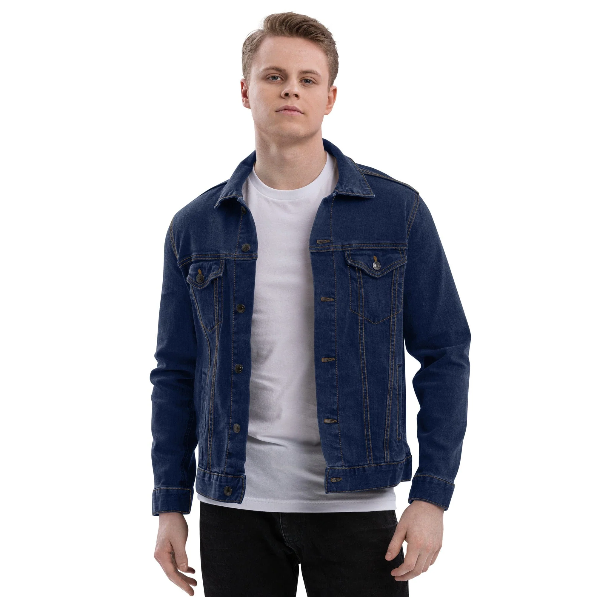 San Rocco Italia embroidered denim jacket - unisex - Image 50