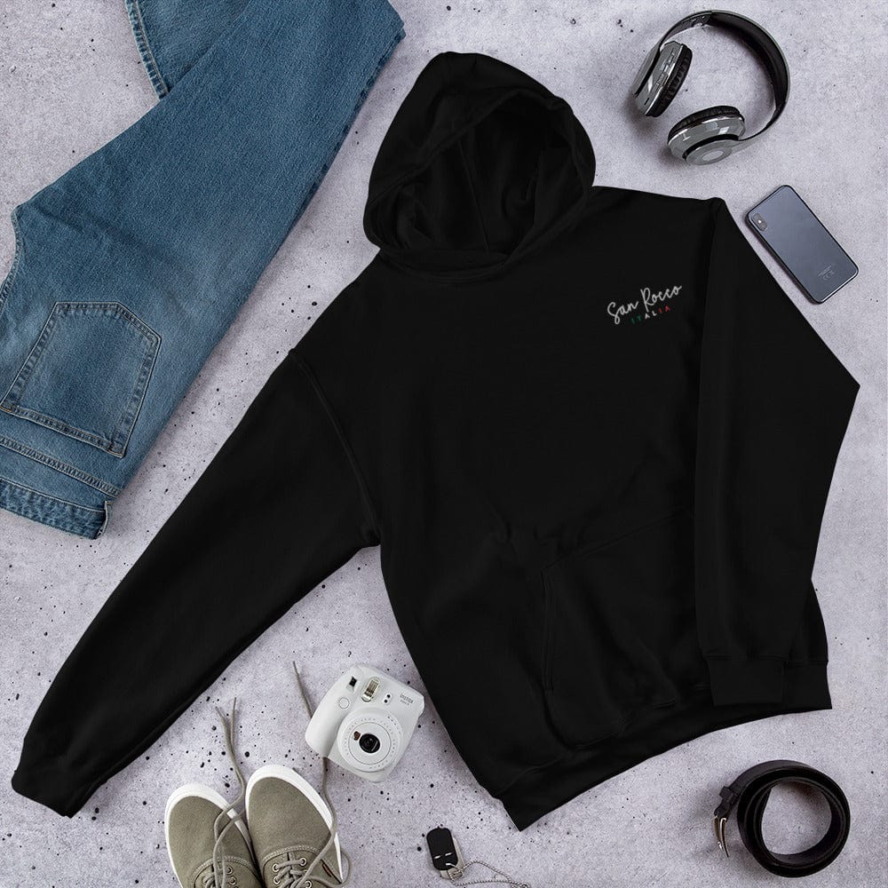 San Rocco Italia Embroidered Logo Unisex Hoodie - Image 15