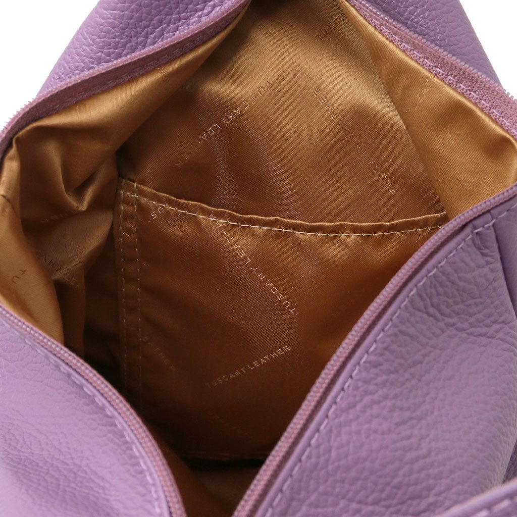 Shanghai - Italian leather backpack - pebbled leather | TL141881 - Image 63