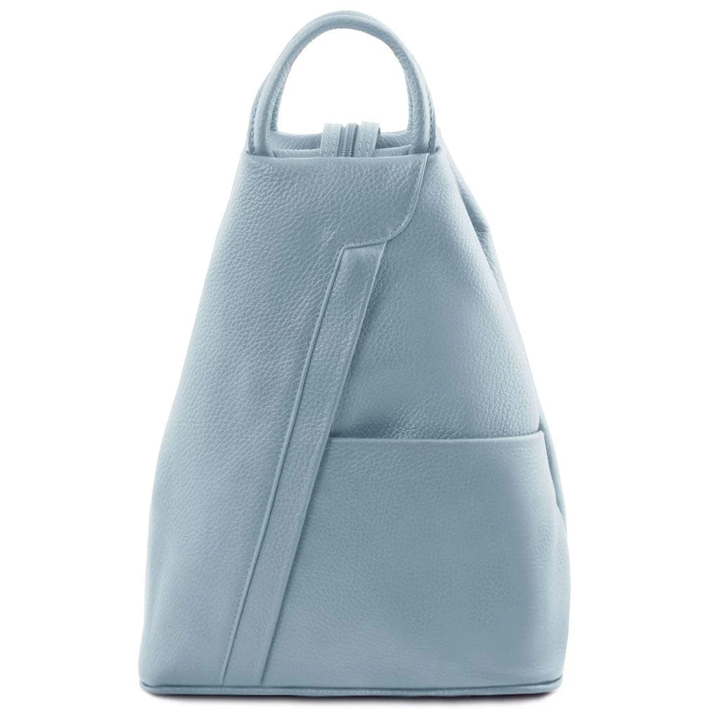 Shanghai - Italian leather backpack - pebbled leather | TL141881 - Image 64