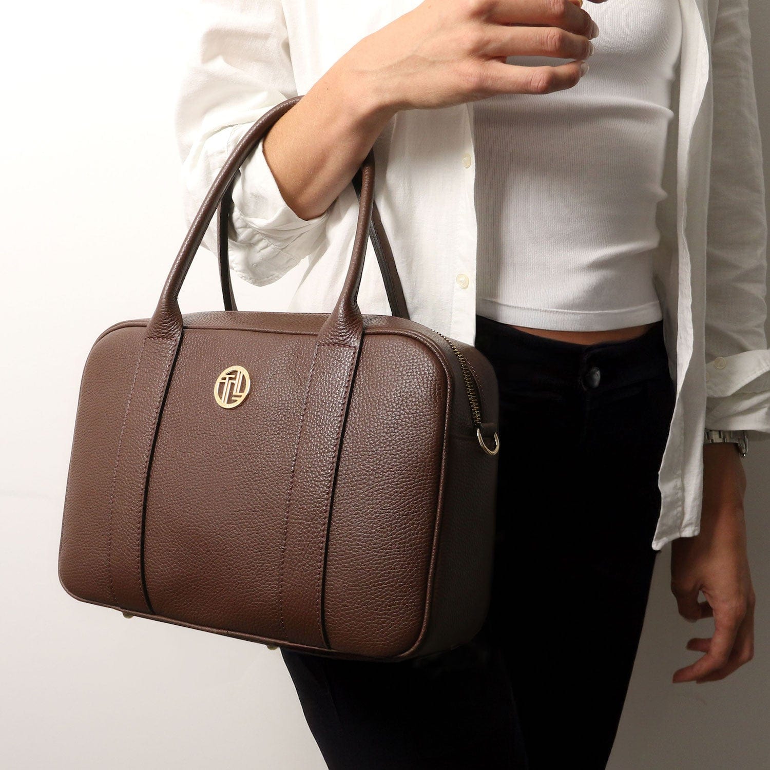 Stephany - Italian leather handbag | TL142439