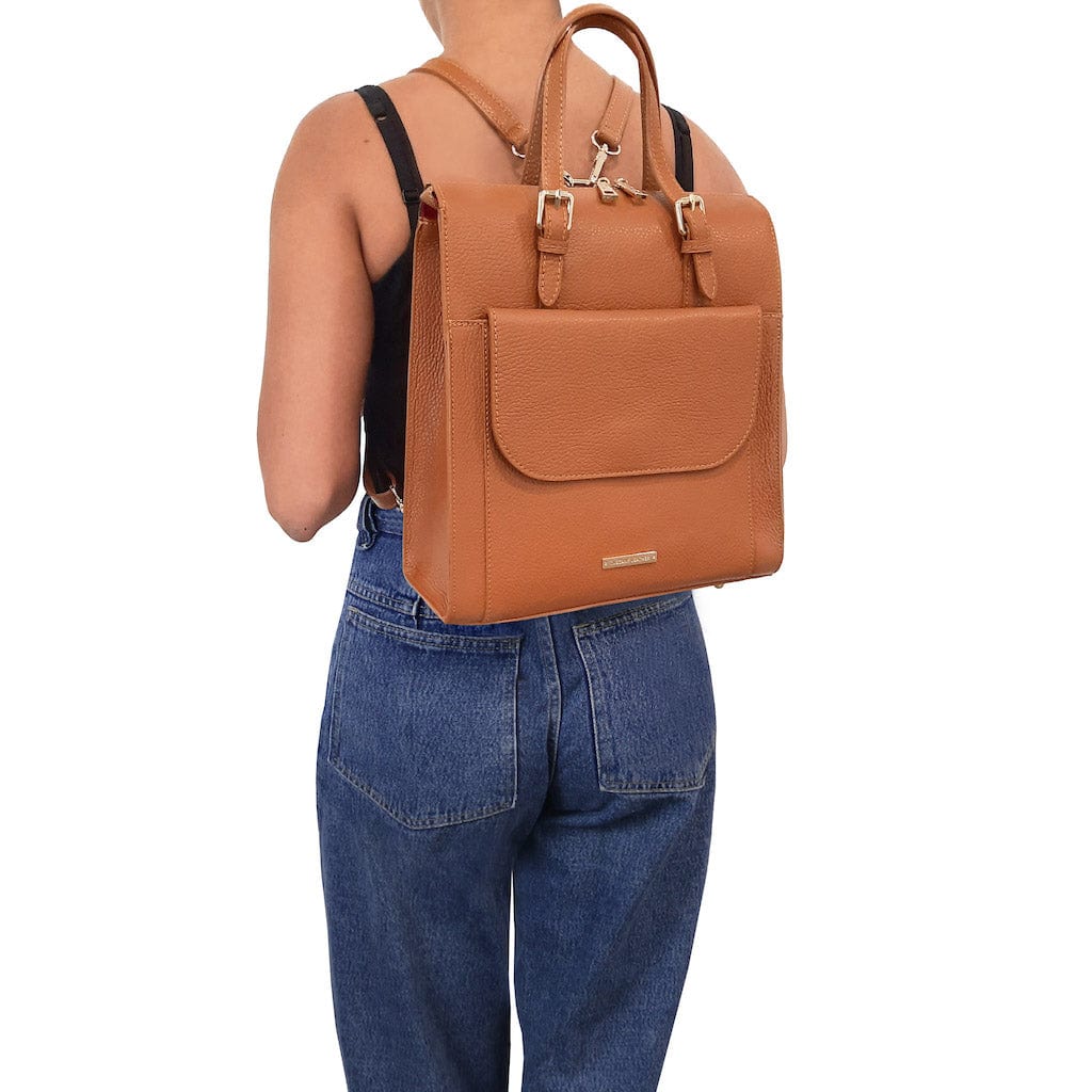 TL Bag - Italian Leather Convertible Backpack | TL142211 - Image 115