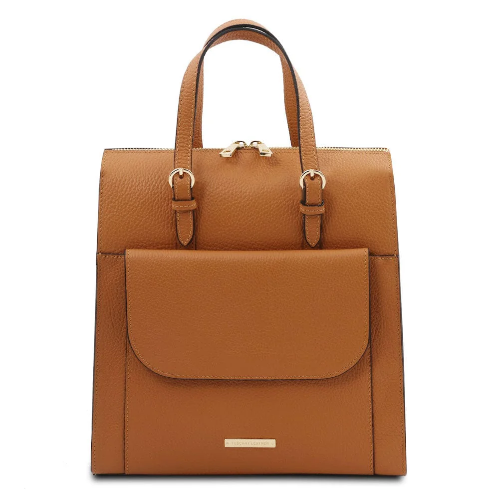 TL Bag - Italian Leather Convertible Backpack | TL142211 - Image 5