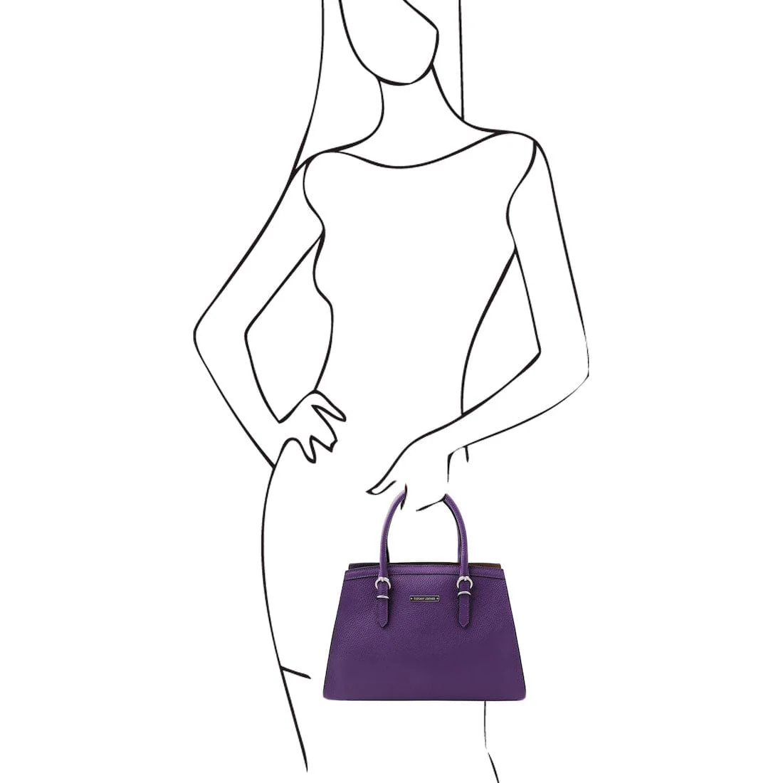TL Bag - Italian leather handbag | TL142147 - Image 49