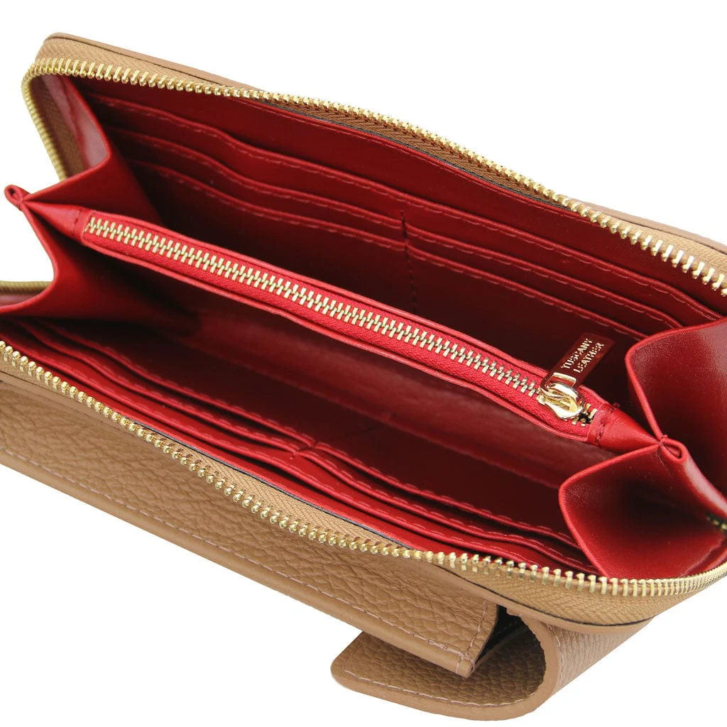 TL Bag - Leather wallet with strap - phone wallet | TL142323 - Image 33