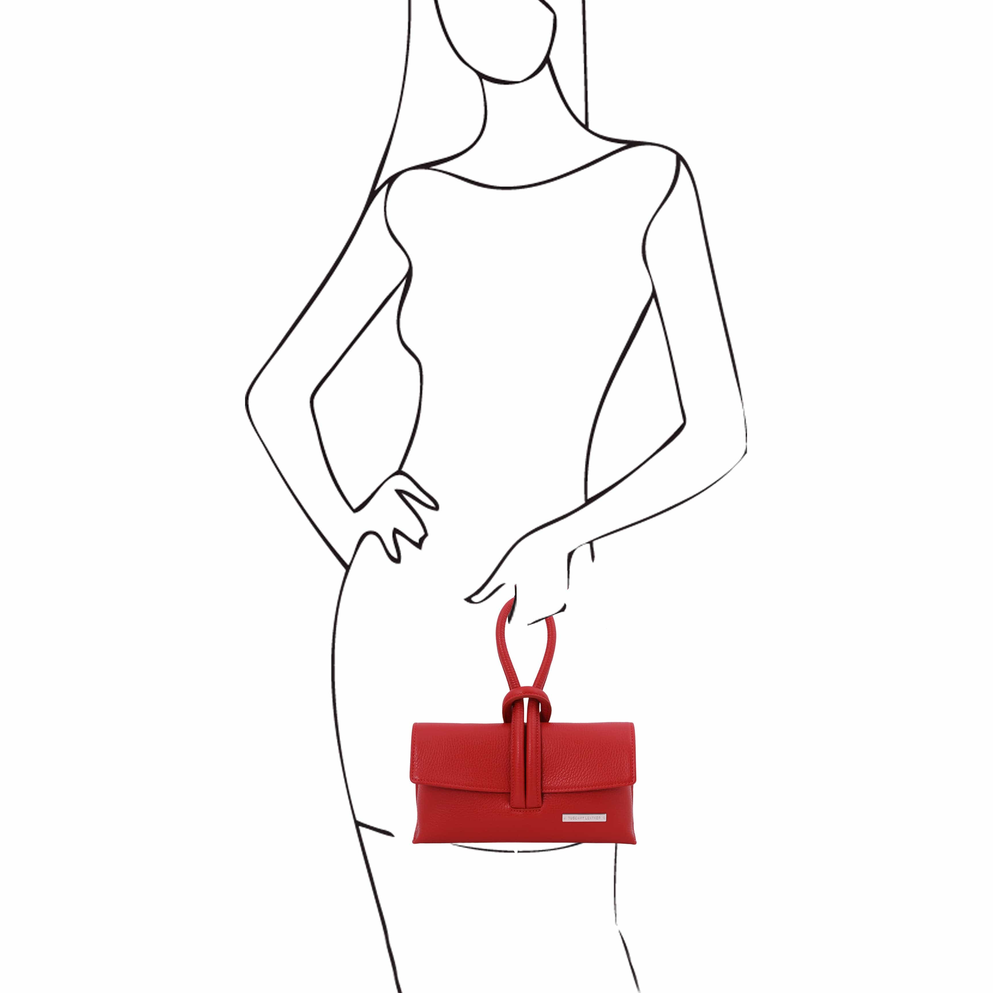 TL Bag - Foldover Leather Clutch | TL141990 - Image 24