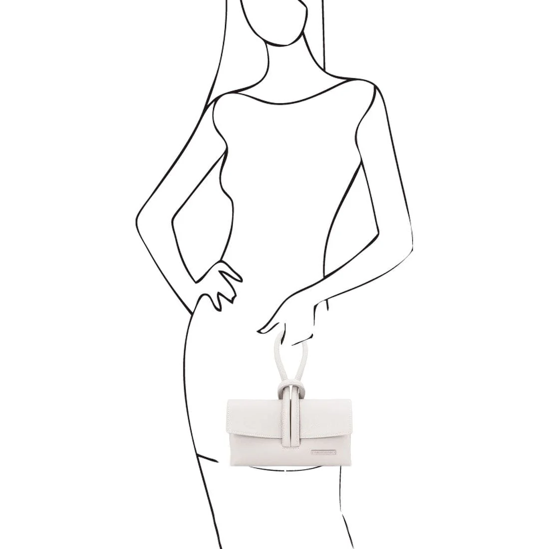 TL Bag - Foldover Leather Clutch | TL141990 - Image 35