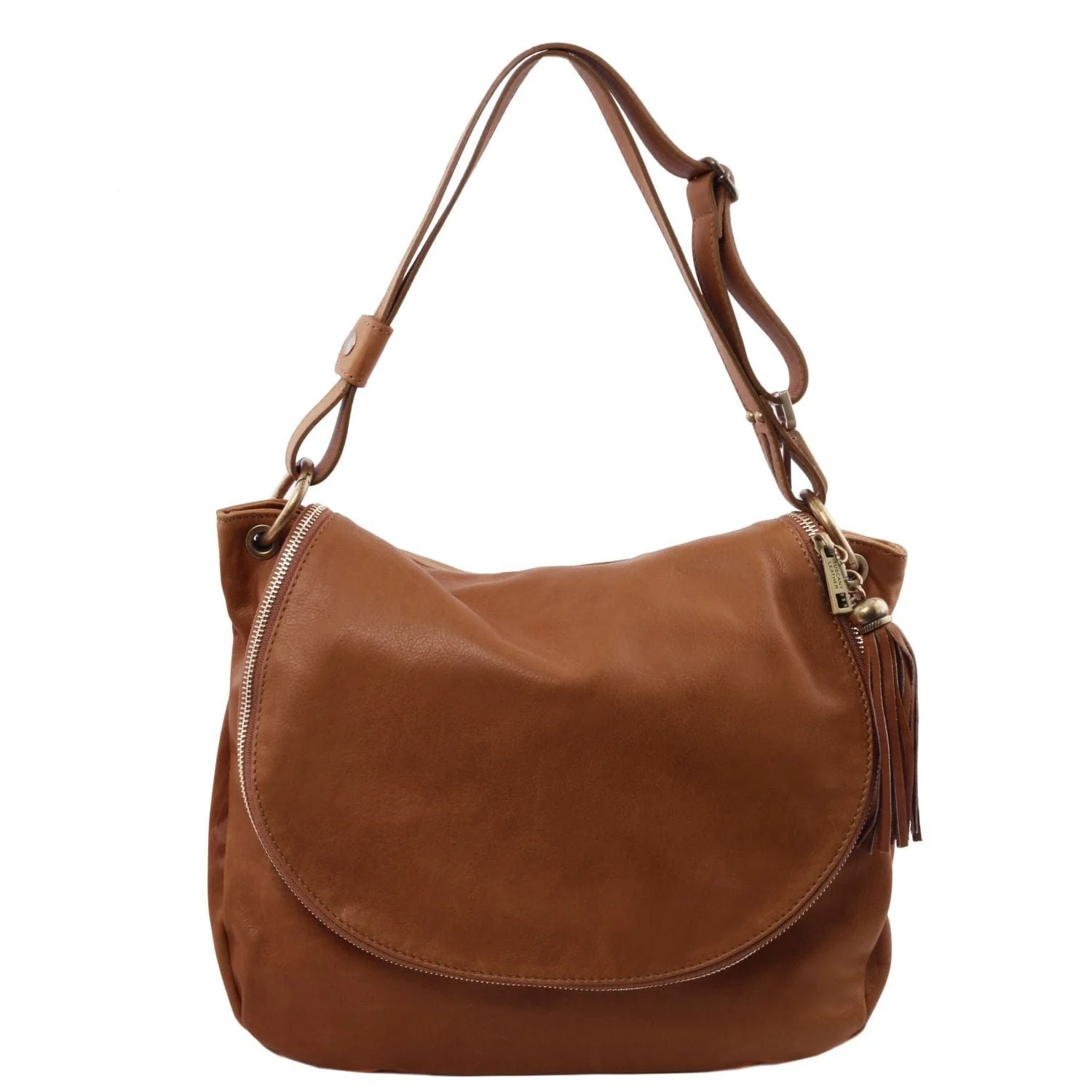TL Bag - Soft leather shoulder bag with tassel detail | TL141110 - Image 12
