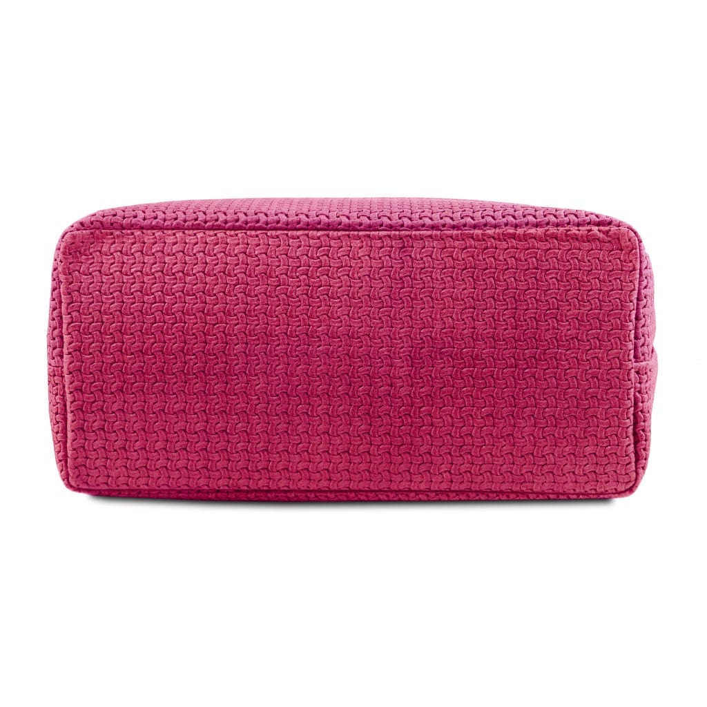 TL KeyLuck - Woven printed leather shopping bag | TL141573 - Image 61