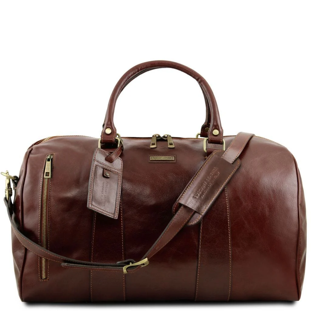 TL Voyager - Travel leather duffle bag - Large size | TL141794 - Image 8