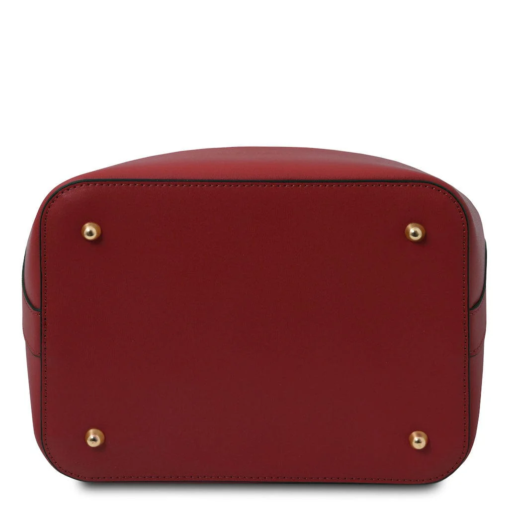 Vittoria - Italian leather bucket bag | TL141531 - Image 6