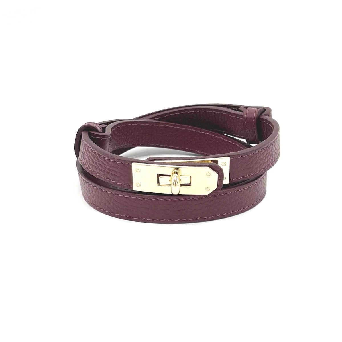 Women’s Adjustable Skinny Leather Belt – Handcrafted in Italy - Image 9